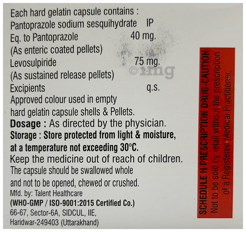Pdrize-L 75mg/40mg Tablet