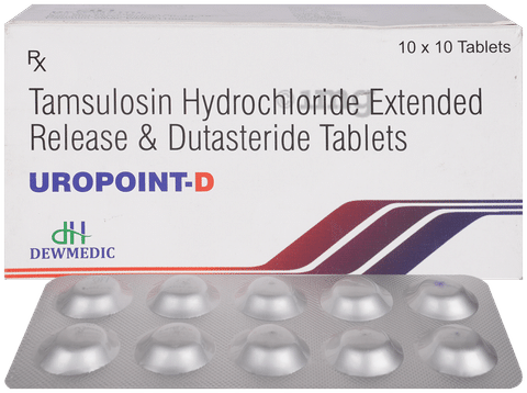 Uropoint D 0.4mg/0.5mg Tablet