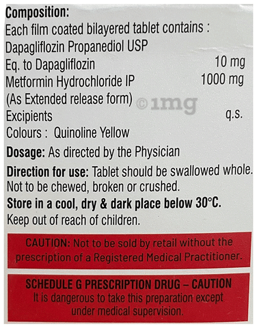 Gluside-M10 Forte Tablet ER image