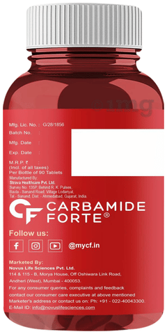 l carnitina vitafor reviews Carbamide Forte Methylcobalamin (Vitamin B12) 1500mcg Tablet | For Stomach  Care: Buy bottle of 90.0 tablets at best price in India