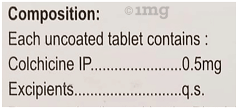 Colchiheal 0.5 Tablet image Colchiheal 0.5 Tablet image