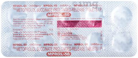 Mprol 50mg Tablet image