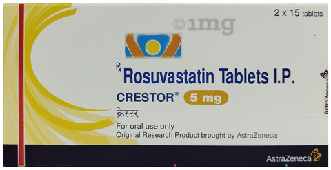 Crestor 5mg Tablet image