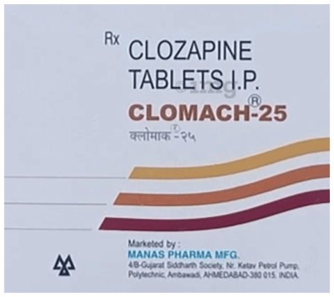 Clomach 25mg Tablet image
