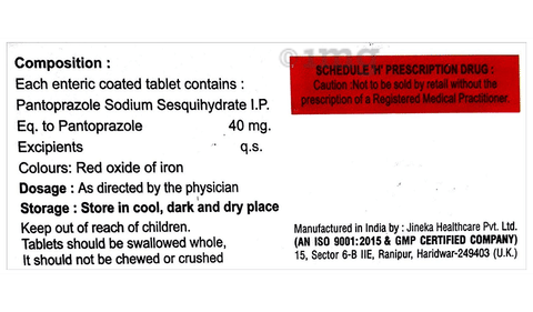 Panslay 40 Tablet image