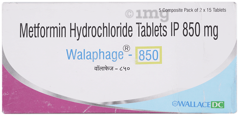 Walaphage 850 Tablet image