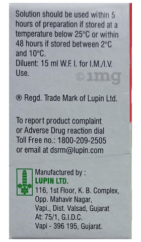 Cetil 1.5 g Injection image Cetil 1.5 g Injection image