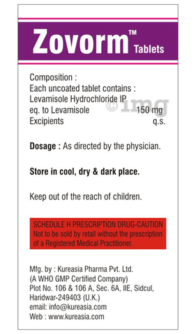 Zovorm 150mg Tablet image