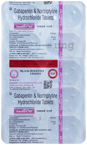 Gabasarv-NT Tablet image