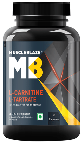 l-carnitine l-tartrate capsules MuscleBlaze L-Carnitine L-Tartrate | For Fat Metabolism, Energy &  Performance | Capsule: Buy bottle of 60.0 capsules at best price in India