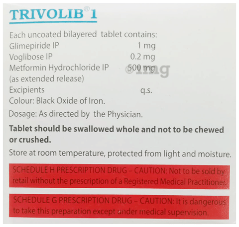 Trivolib 1 Tablet ER image