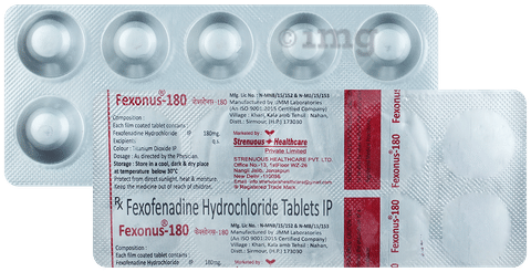 Fexonus 180 Tablet image