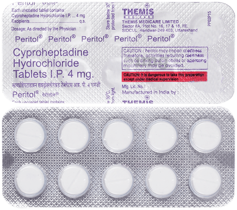 Peritol 4mg Tablet image
