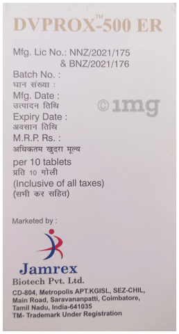 Dvprox 500 ER Tablet image