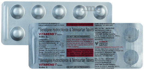 Vitabend T 4mg/40mg Tablet