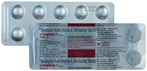 Vitabend T 4mg/40mg Tablet image