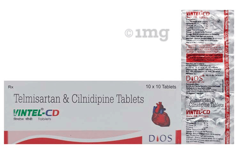 Vintel CD 10mg/40mg Tablet image Vintel CD 10mg/40mg Tablet image