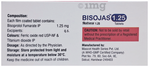 Bisojas 1.25 Tablet image