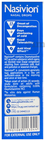 Nasivion baby cheap nasal drops
