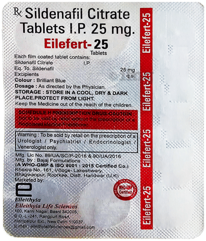 Eilefert 25 Tablet image Eilefert 25 Tablet image