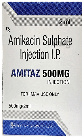 Amitaz 500MG Injection image