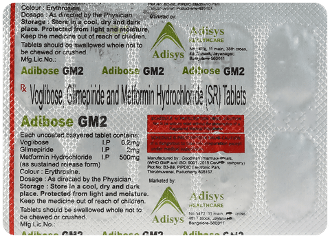 Adibose GM2 Tablet SR