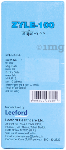 ZyLE 100 Tablet image