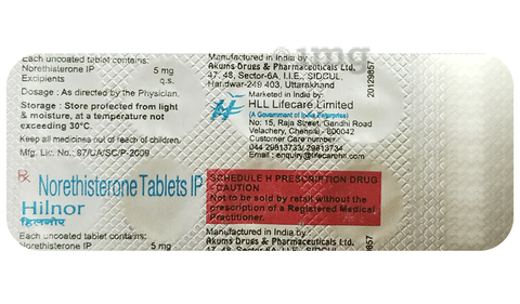 हिल्नोर 5mg टैबलेट image हिल्नोर 5mg टैबलेट image