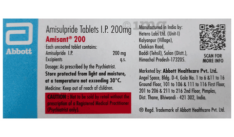 Amisant 200 Tablet image