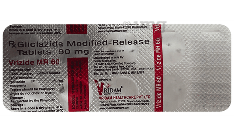 Vrizide MR 60 Tablet image Vrizide MR 60 Tablet image
