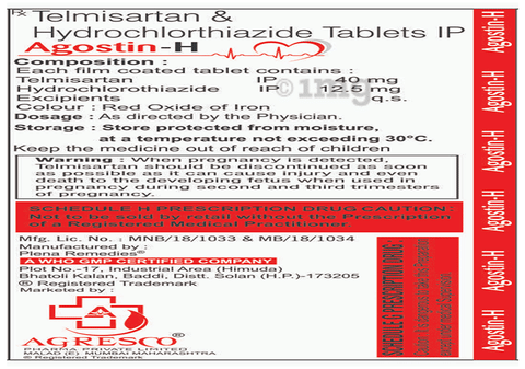 Agostin-H Tablet image