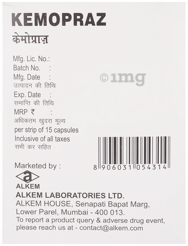 Kemopraz 20mg Capsule image Kemopraz 20mg Capsule image