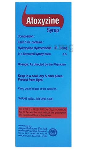 Atoxyzine Syrup image Atoxyzine Syrup image