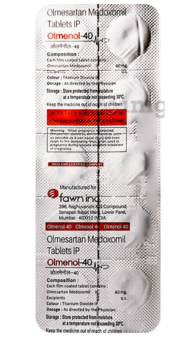 Olmenol 40 Tablet image