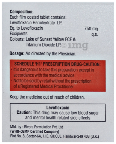 Levo 750 Tablet image Levo 750 Tablet image