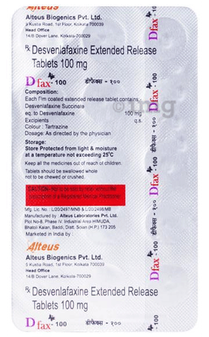 Dfax 100 Tablet ER image Dfax 100 Tablet ER image