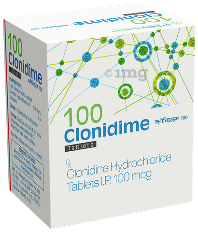 Clonidime 100 Tablet image Clonidime 100 Tablet image