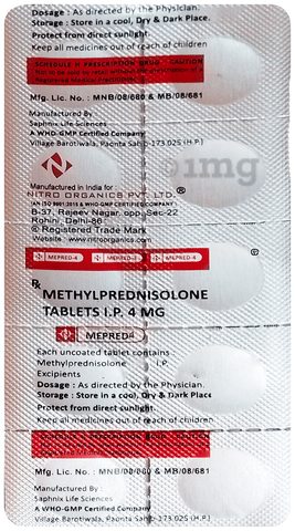 Mepred 4 Tablet image