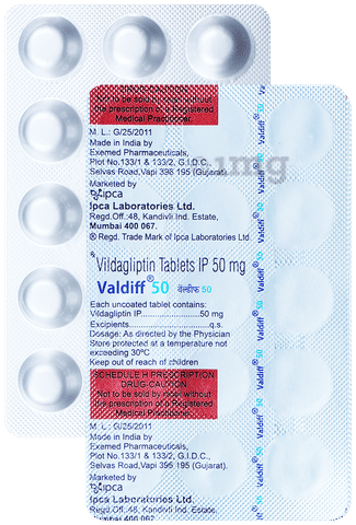 Valdiff 50 Tablet image