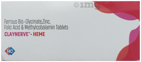 Claynerve-Heme Tablet image