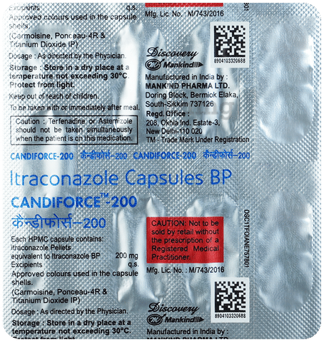 Candiforce 200 Capsule image