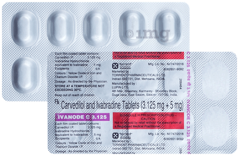 Ivanode C 3.125mg/5mg Tablet image Ivanode C 3.125mg/5mg Tablet image