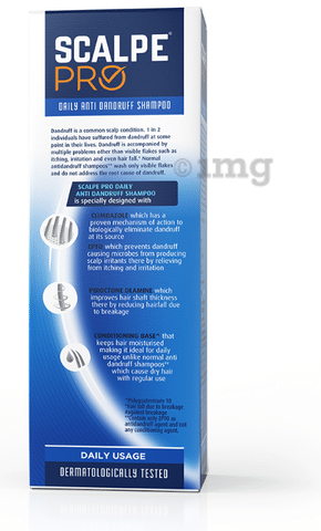 Scalpe Pro Anti Dandruff Shampoo For Strong Hair Conditioning