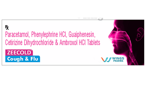 Zeecold Cough & Flu Tablet image