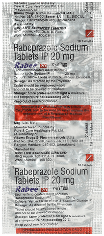 Rabee 20mg Tablet image