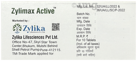 Zylimax Active Tablet image Zylimax Active Tablet image