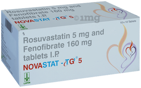 Novastat-TG 5 Tablet image Novastat-TG 5 Tablet image