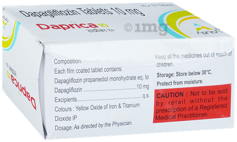 Daprica 10mg Tablet image Daprica 10mg Tablet image