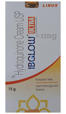 IBGlow Ultra Hydroquinone Cream for Depigmentation | Paraben Free image