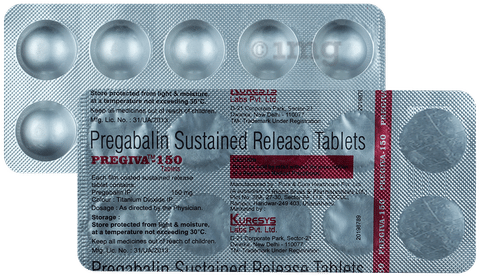 Pregiva 150 Tablet SR image Pregiva 150 Tablet SR image